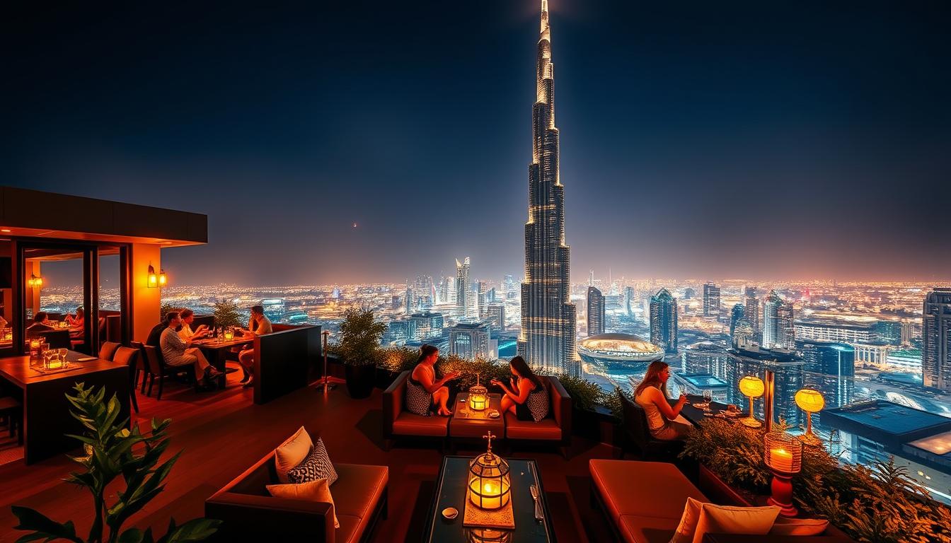 Best Rooftop Bars with Burj Khalifa Views