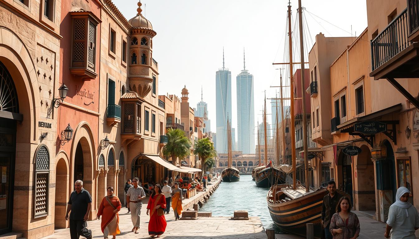 exploring Old Dubai Al Fahidi Dubai Creek and Abra boat rides